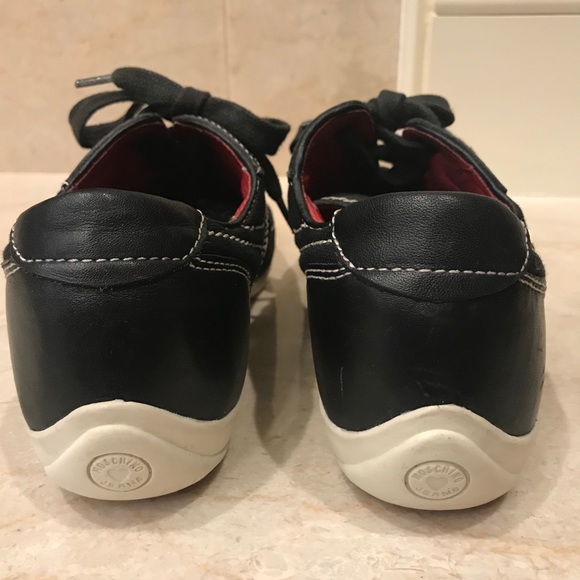Vintage Moschino Sneakers, RARE, leather &… - Picture 6 of 16